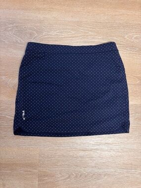 Ralph Lauren Skorts Blue White Polka Dots Athletic Tennis Golf L